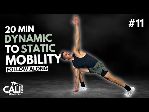 20 Min DYNAMIC TO STATIC FLEXIBILITY ROUTINE | Day 11