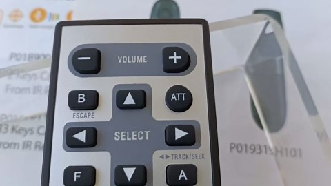 Replacement Remote Control CXC5719 for Pioneer CD Player CD MP3 WMA Receiver DEH-P2900MP DEH-P3800MP DEH-P3900MP DEH-P390MP DEH-P4800MP DEH-P480MP DEH-P4900IB DEH-P490IB