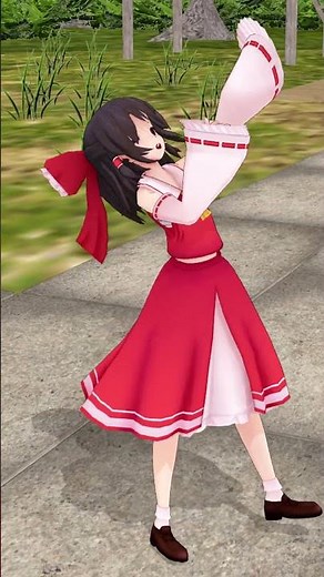 mosi mosi? 博麗霊夢さんで 紙芝居MMD Touhou MMDs