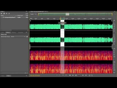 [HD] Adobe Soundbooth CS4 - Basics of Editing Sound
