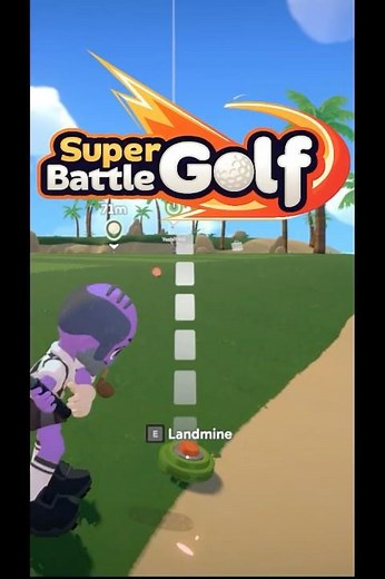 SAFETY FIRST ACHIEVEMENT | How to use LANDMINES in SUPER BATTLE GOLF #SuperBattleGolf