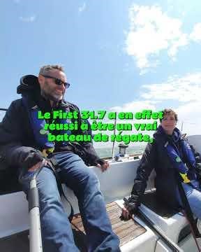 Essai du Beneteau First 31.7 ⛵ en mer du Nord