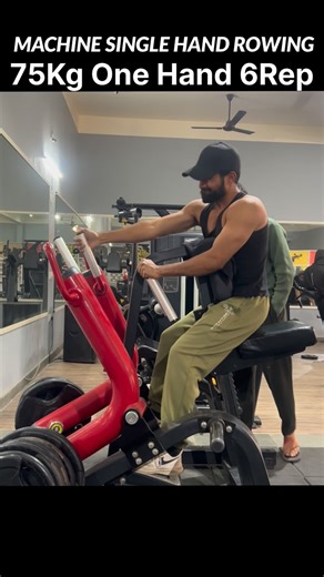 MOHIN_FITNESS on Instagram: "PR ONE HAND ROWING MACHINE.💪🏻 @txwolfmohin_ @puremuscle_fitness_gym_phulera . . . . . #gymmotivation #gymworkout #hardwork #gymreel #challenge"