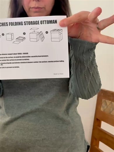 Storage Ottoman Foot Rest Stool with Thicker Foam Padded Seat. Foldable Leather Footstool Bench. Small Ottoman with Storage for Living Room Bedroom Coffee Table 350 lbs, 17x13x13in, Black. https://urlvue.com/r/07h12l52tq-B0CJJVPPPB #ad This foldable storage ottoman is the perfect mix of comfort and function. It works as a footrest, extra seat, or small table — and it has hidden storage inside for blankets, books, or everyday clutter. ✔ Thick padded top for comfort ✔ Lightweight, foldable design 