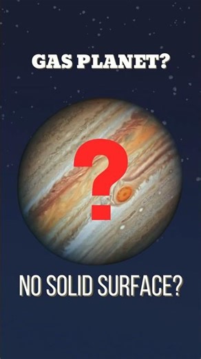 NO SOLID SURFACE?! 😱 This Planet Will Shock You | Space Quiz #shorts