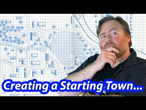 Creating a Starting Town for My Homebrew World