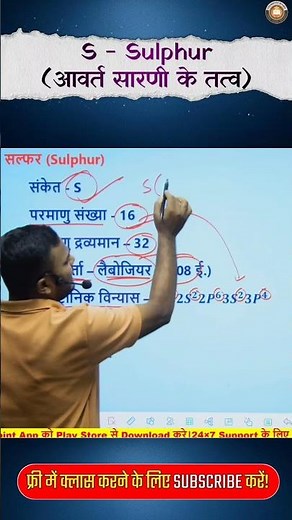 👉 Sulphur | S | 1 Element 1 Minute | Periodic Table Shorts Series 🔥 #sulfur #elements #periodictable