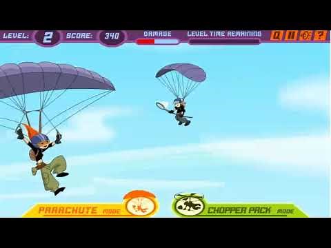 Kim Possible: Ron's Freefall Gameplay