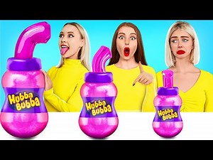 Big vs Medium vs Small Challenge | Eating Large Food & Tiny Food War by Turbo Team