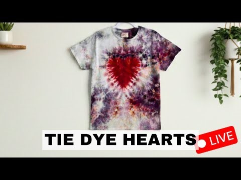 Easy Tie Dye Heart Shirts - Let’s Make a Few Together!