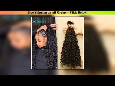 Bulk Human Hair For Braiding Color 30 Blonde Mix Curly No Weft Double Drawn Wholesale Burmese Boho