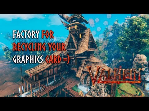 Valheim Building - Factory House.