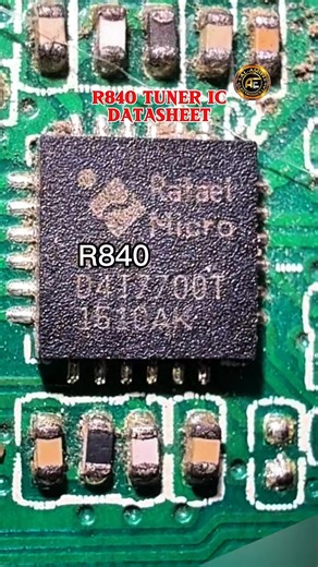 Alamin Elc | 📡 R840 Tuner IC Datasheet Exploring the specs and performance of this powerful tuner chip! 🔍 #R840 #TunerIC #Electronics #Datasheet... | Instagram