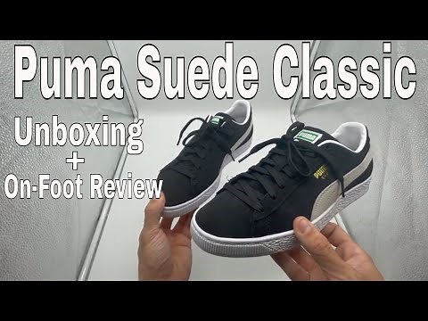 Puma Suede Classic Black XXI 2021 | Unboxing + On-Foot Review
