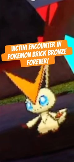 Victini encounter in Pokemon Brick Bronze Forever!
