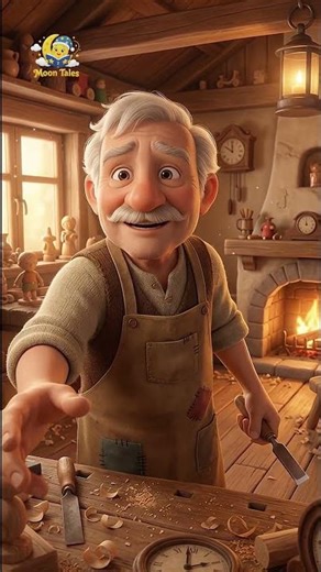 Pinocchio Takes His First Step! 🚶✨ | Kids Short Story #fairytalesstory #bedtimestories #disney