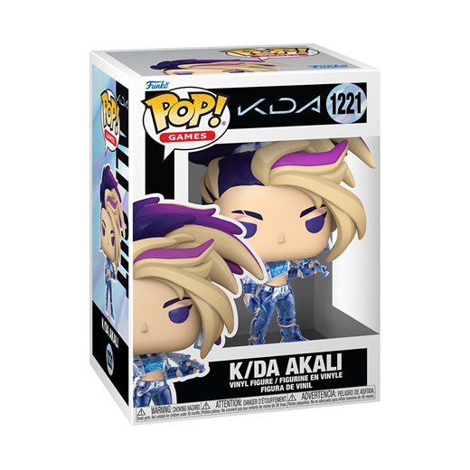 League of Legends Funko POP! Akali K/DA Vinyl Figure | Zavvi UK