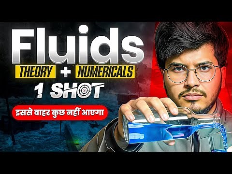 Mechanical Properties of Fluids One Shot class 11th physics + Numericals for 2025–26 by munil sir