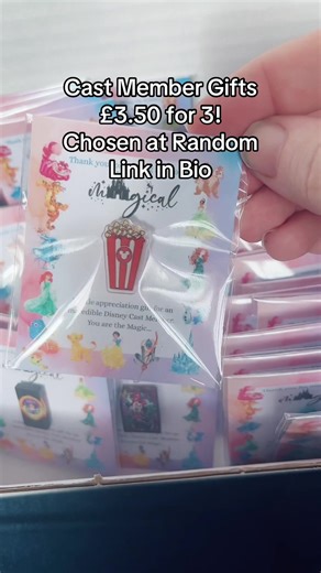 Made some cute little Magnets for cast members! Grab yours in link in bio! A lot more will be available tomorrow (I ran out of magnets ha!) #castmemberappreciation #castmembergift #castmember #disneygift