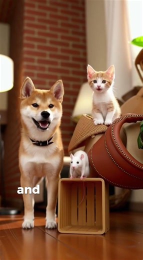 Meet The 3J! 🐶🐱🦝 | John, Jeffry & Jax | Join the Chaos 🔥