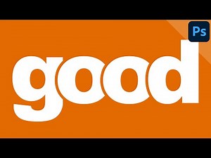 Create Overlapping Text With Stroke | PHOTOSHOP TUTORIAL - TEXT EFFECT