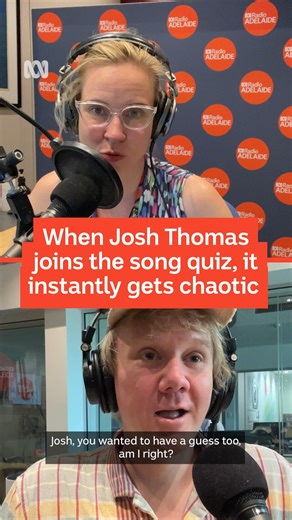 When Josh Thomas joins the song quiz, it instantly gets chaotic 😂 After chatting with the Australian comedian and actor, 891 ABC Radio Adelaide’s Afternoons with Jo Laverty turned up the fun with a spontaneous song quiz — and he couldn’t resist joining in! 🎶 Did you guess the song? Tune in to Afternoons with Jo Laverty weekdays 12:30-3pm on 891 ABC Radio Adelaide here: https://bit.ly/AdelaideRadioLive | ABC Adelaide