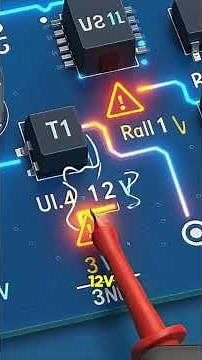 How to find a short circuit on a circuit board