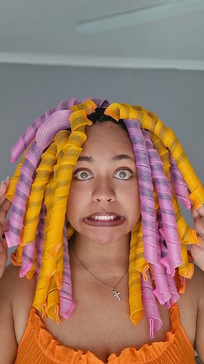 Linese | CURL Former Tutorial. Curlformers from @sheinofficial 30pcs 35cm-65cm Heatless Spiral Hair Curlers With Styling Hooks For Long Hair,... | Instagram