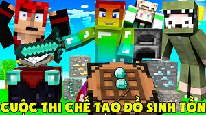 17K views · 2.4K reactions | Mini Game : Cuộc Thi Chế Tạo Đồ Sinh Tồn Minecraft ?? | T Gaming | Facebook