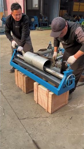 Hand-cranked three-axis rolling machine #manual rolling machine