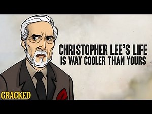 Christopher Lee's Life Is Way Cooler Than Yours