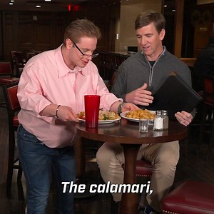 "Michael Phelps walks in here" 🤣 Nicky Cass joins The Eli Manning Show: nygnt.co/4eli8 | New York Giants