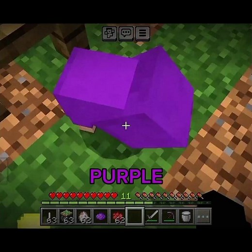 RED🔴 + BLUE🔵 = PURPLE🟣||MINECRAFT COLOUR MIXING||