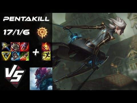 TOP Camille vs Trundle [PENTAKILL] - NA Challenger Patch 26.6