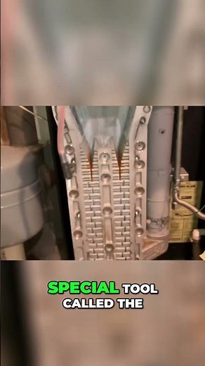 Fixing Your Furnace: Heat Exchanger Cleaning & Weil McLain Sword! #shorts