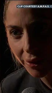 Lada Gaga opts for stripped down, emotional Oscar performance