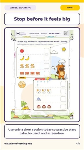 Kindergarten Math Worksheets: Count & Play Adventure
