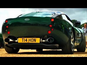 TVR Typhon - BURNOUT, revs and sounds! (One of the rarest cars in the World!)