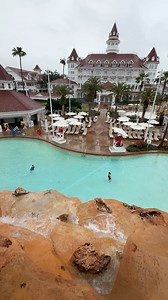 Here is a look at the slide at the Grand Floridian pool! 💦 Have you ever or would you like to stay here? #wdw #grandfloridian #disneyworld #dvc #waltdisneyworld #pool #slide | Adventure Is Out There