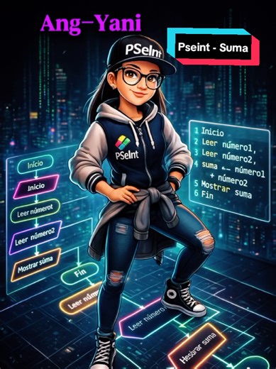 Realiza ejercicios fáciles para ir mejorando tu lógica de programación con Pseint. #pseint #cyber #tech #fyp #programming