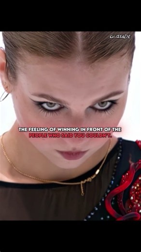 Even facing defeat, Trusova's ego only accepts winning#figureskating #alexandratrusova #sashatrusova
