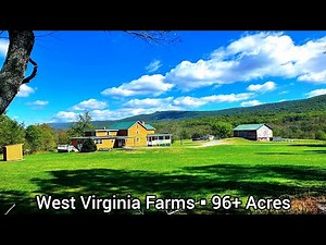 West Virginia Farms For Sale | 96+ Acres | West Virginia Land For Sale | Barns Ponds|Tillable Farms3