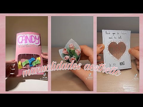 MANUALIDADES AESTHETIC PARA REGALAR