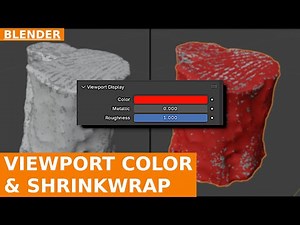 How to Change the Color of an Object in the 3D Viewport | Blender Tutorial