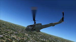 FSX Bell UH-1 Huey