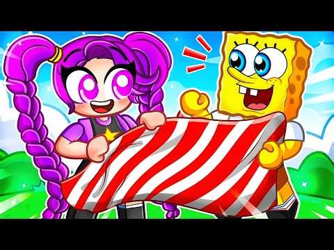 LILY LOVEBRAIDS & SPONGEBOB Meet THEIR CRUSH in Roblox... | Spongebob Roblox