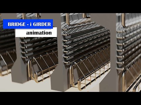 Bridge (Part - 5) - I-Girder Reinforcement - Step by Step