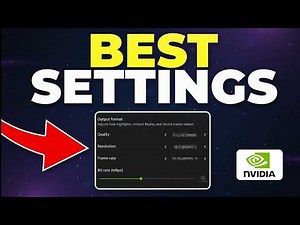 Best NVIDIA ShadowPlay Settings 2026 (High Quality + Low Lag)