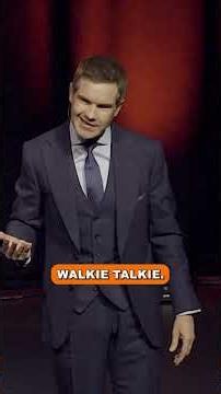The annoying walkie-talkie... #jimmycarr #crowdwork #hecklers #standupcomedy