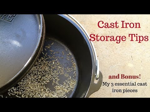 Cast Iron Storage Secrets & My 3 Most Used Pieces